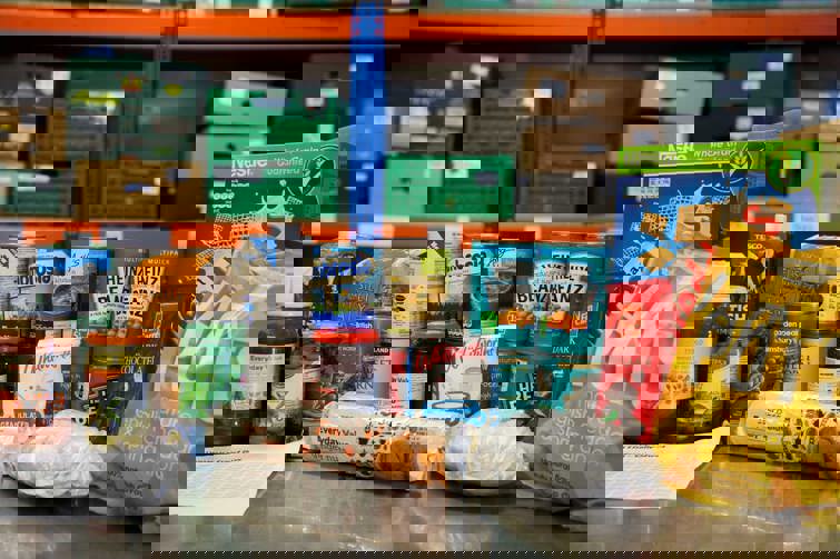 contents of food parcel