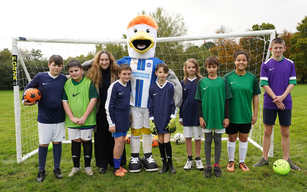 Jen Weeks LVS Hassocks at Inaugral ISA SEND Football Tournament