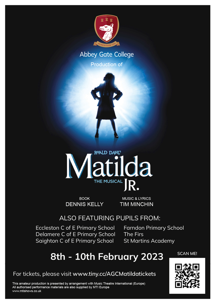 Matilda Jr Background Performing Arts Matilda Jr The Musical - ISC