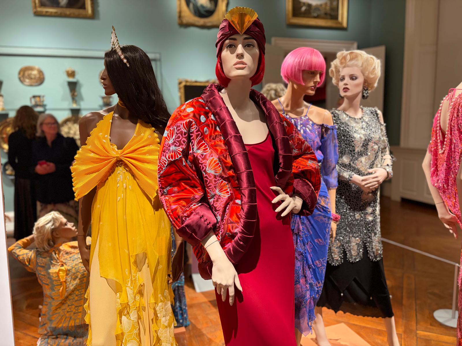 Zandra Rhodes Life in Print exhibtion at the Holburne Museum